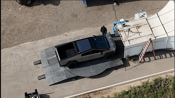 🤩2 Big Cybertruck Firsts! Frunk Opening and Windshield Wiper in Action