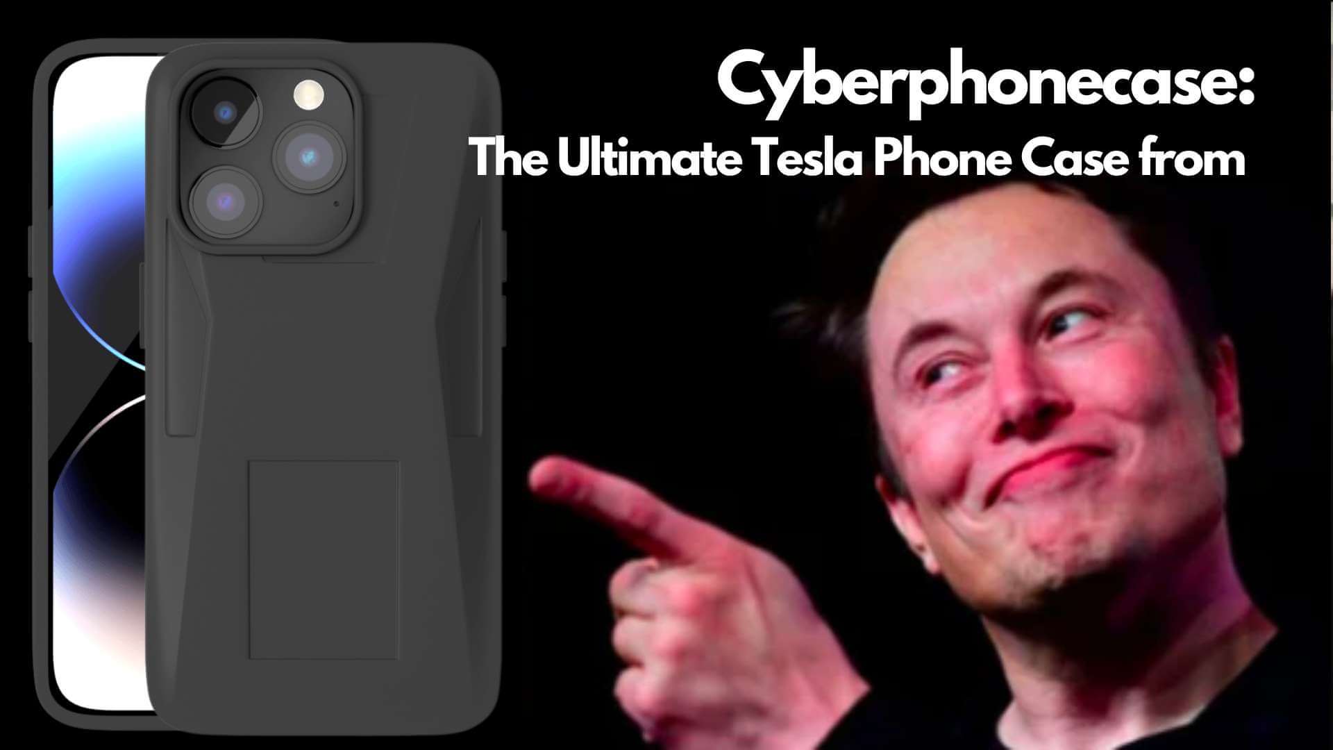 Cyberphonecase: The Ultimate Tesla Phone Case from Cyberbackpack.com