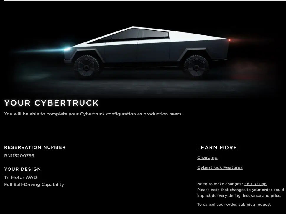How Do I Find My Cybertruck Reservation Number?