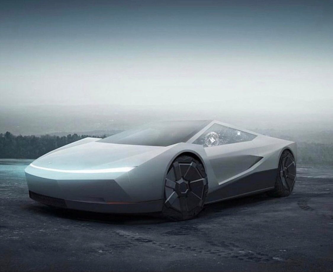If the Cybertruck were a Roadster