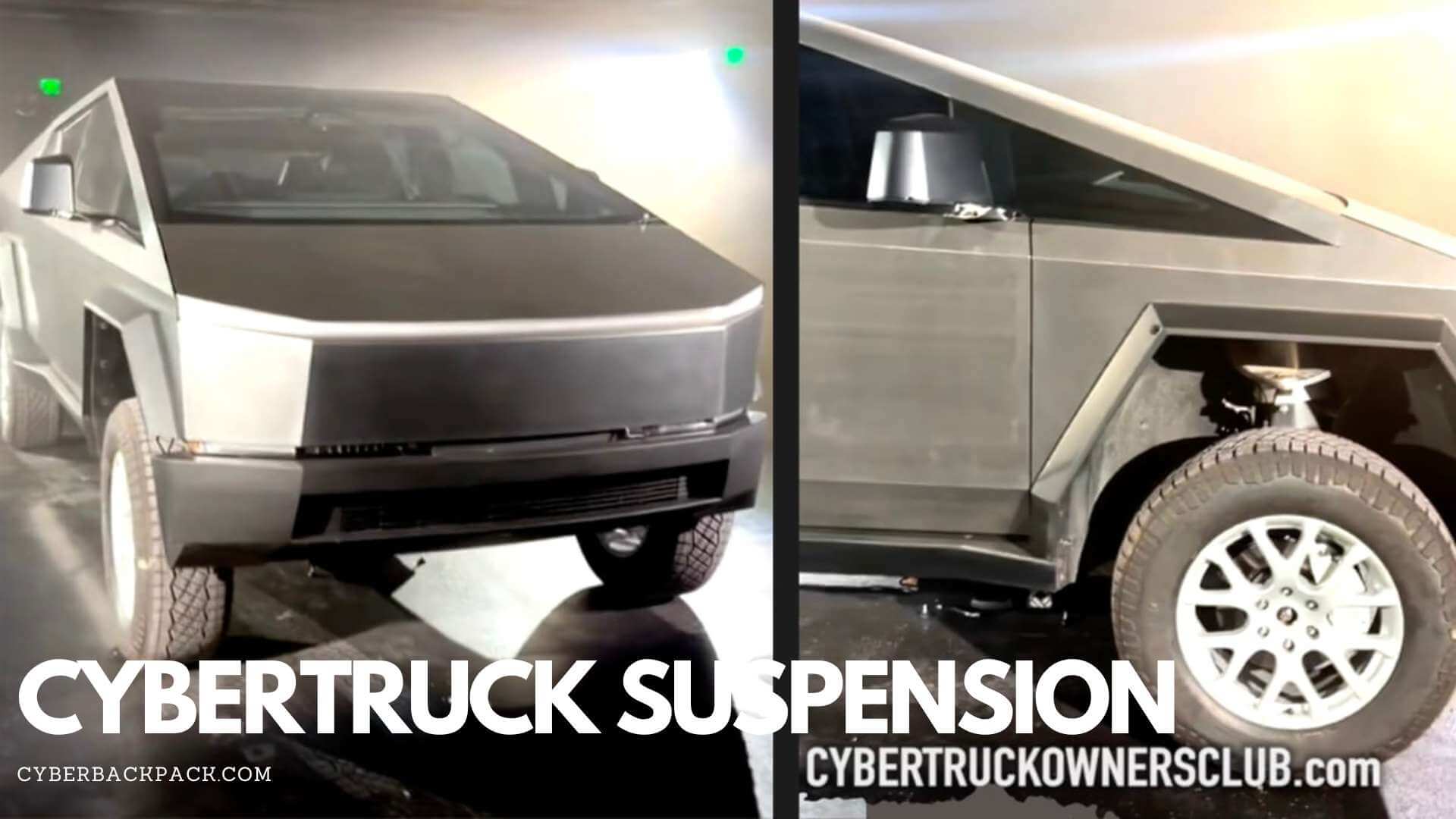 Tesla Cybertruck: Latest Spotting Confirms Implementation of Cybertruck Suspension