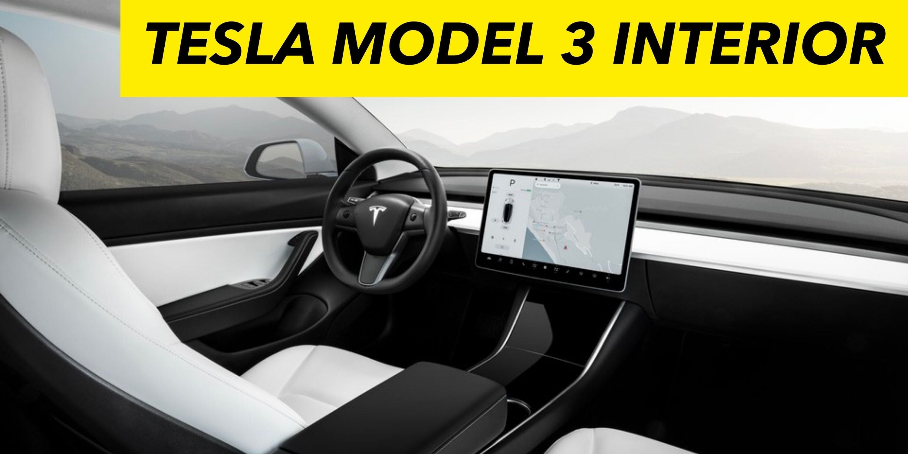 Tesla Model 3 Interior What it's like on the inside
