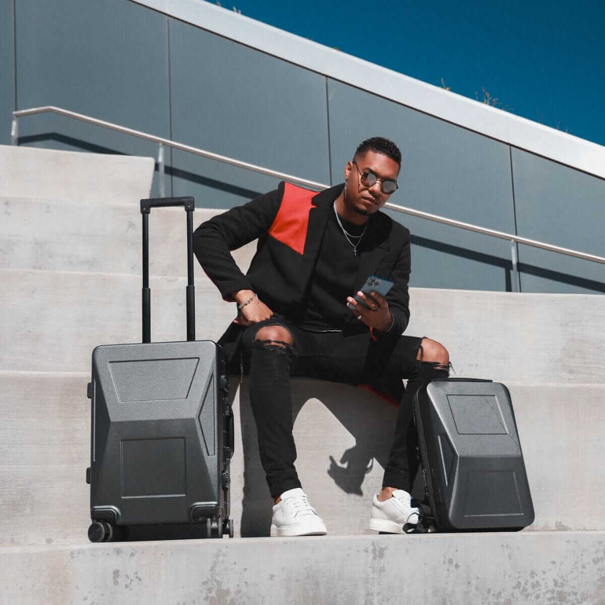 CYBERBRANDS LUGGAGE + BACKPACK 3.0 Travel Bundle