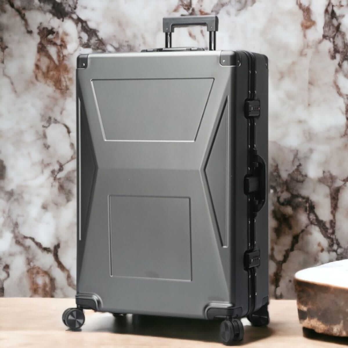 CyberLuggage 94L Checked Suitcase Luggage in Gray