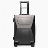 CyberLuggage 38L Carry-on Suitcase Luggage in Gray Luggage Cyberbrands Steel Gray 