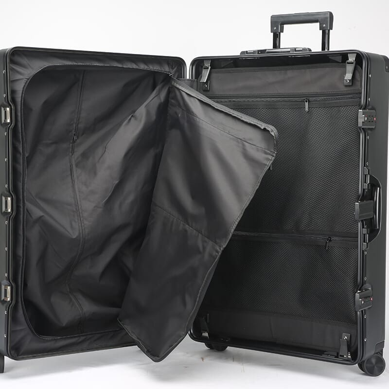 CyberLuggage Checked Suitcase Luggage in Gray Luggage Cyberbrands