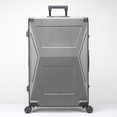 CyberLuggage Checked Suitcase Luggage in Gray Luggage Cyberbrands Steel Gray