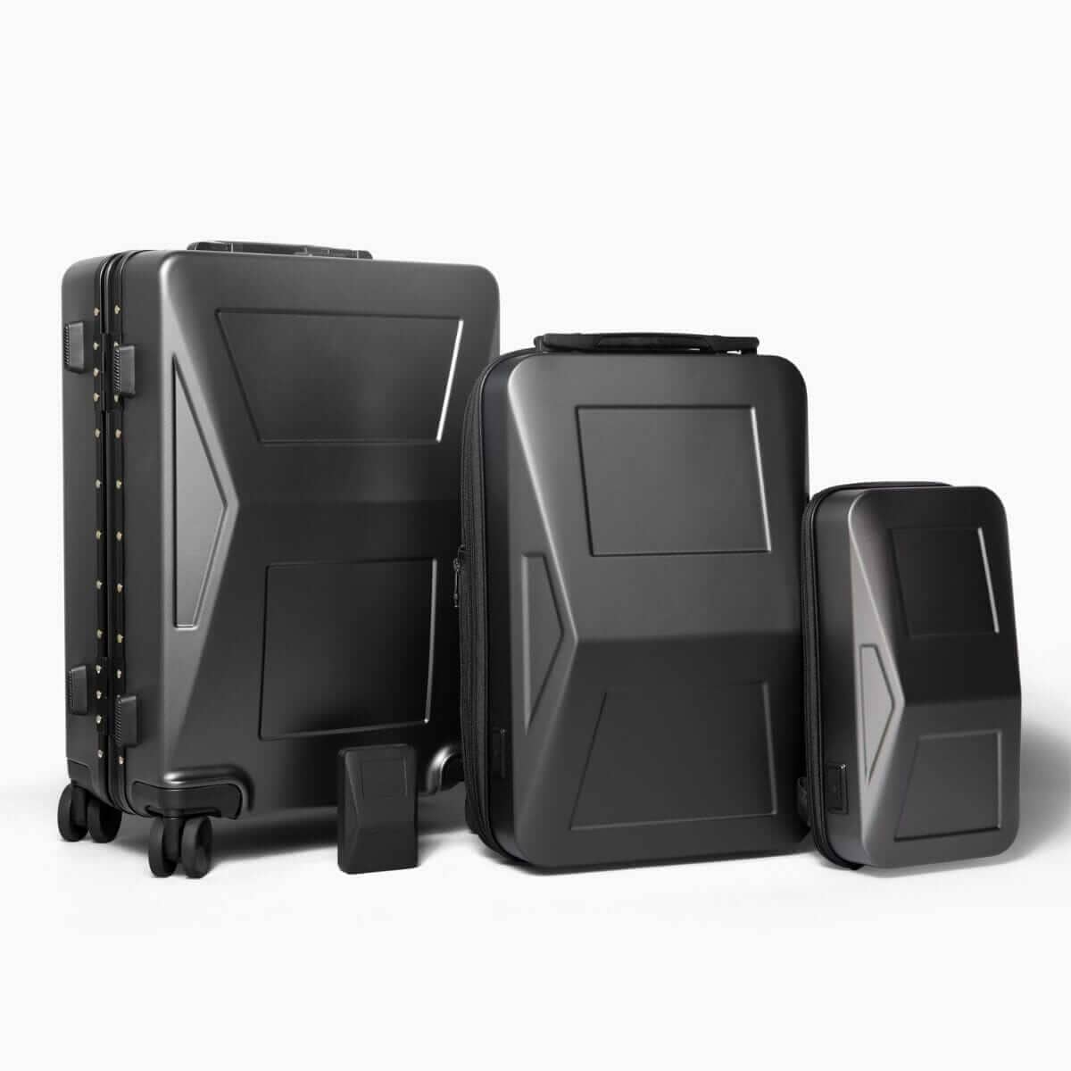 CYBERLUGGAGE + CYBERBBACKPACK 2.0 + CYBERSLING + CYBERPOWERBANK Ultimate Bundle Bundle Cyberbrands Steel Gray