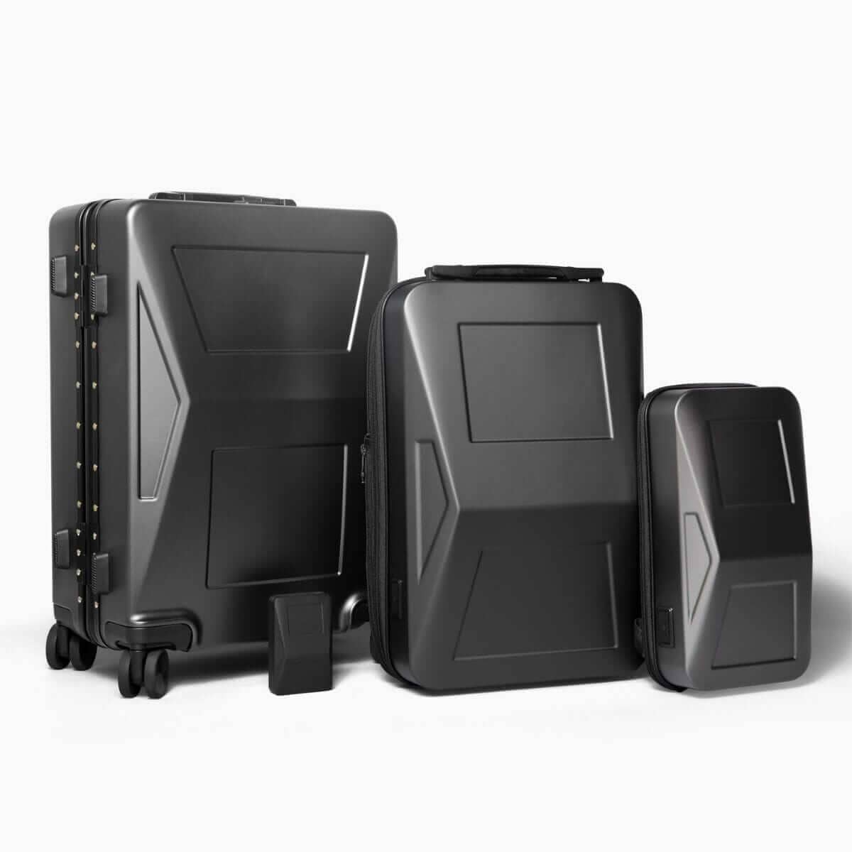 CYBERLUGGAGE + CYBERBBACKPACK 2.0 + CYBERSLING + CYBERPOWERBANK Ultimate Bundle Bundle Cyberbrands Steel Gray 