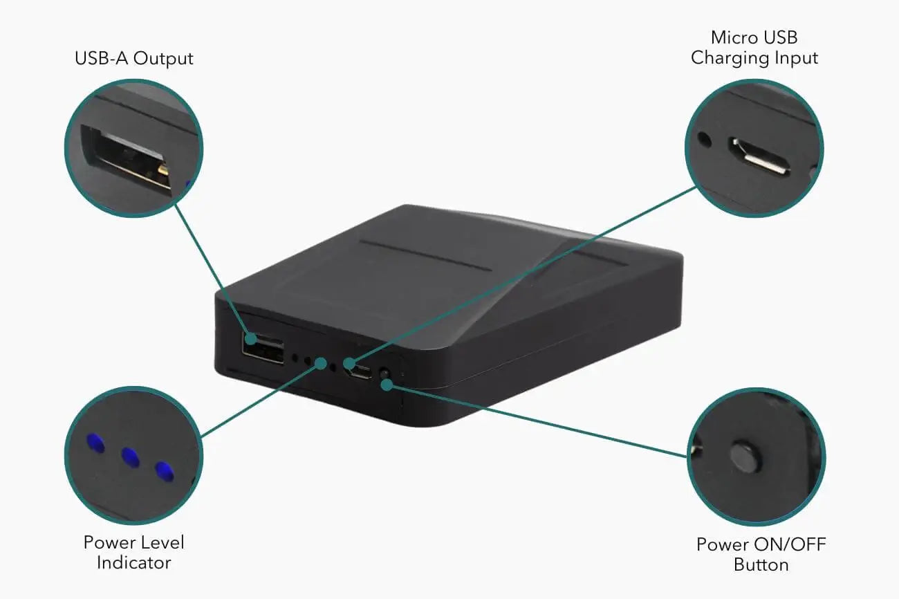 CyberPowerBank 4000mAh Phone Charger Power Bank Cyberbrands
