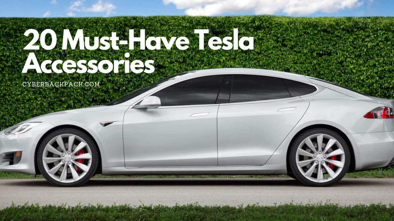 20 Must-Have Tesla Accessories: Open Glove Box, Model 3 Trunk Mat, Charging Stations and More
