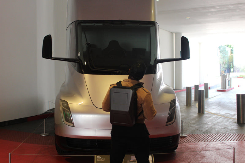 Does the Tesla Cybertruck fit in a Tesla Semi container?