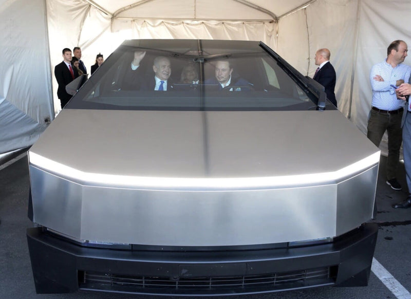 Elon Musk, Benjamin Netanyahu, and the Cybertruck: A Drive Signifying the Future