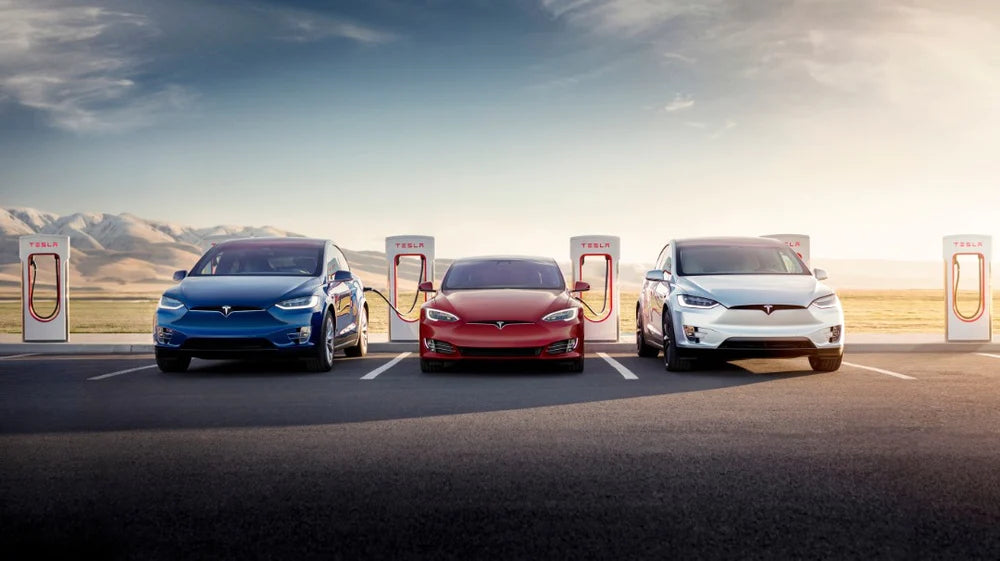 Four-of-a-Kind Famous Tesla Owners