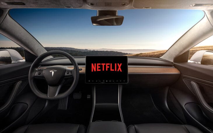 Netflix and Chill...in your Tesla