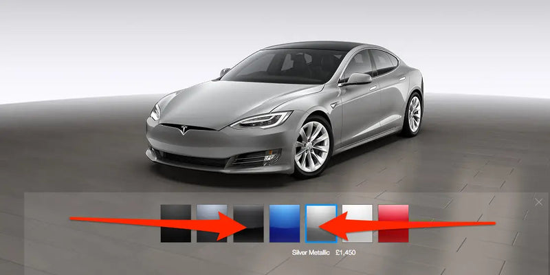 Tesla Car Colors