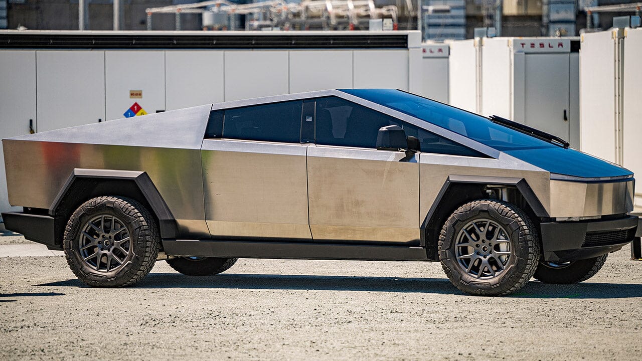 Tesla Cybertruck: The Fully Locked, Futuristic Electric Pickup Truck E