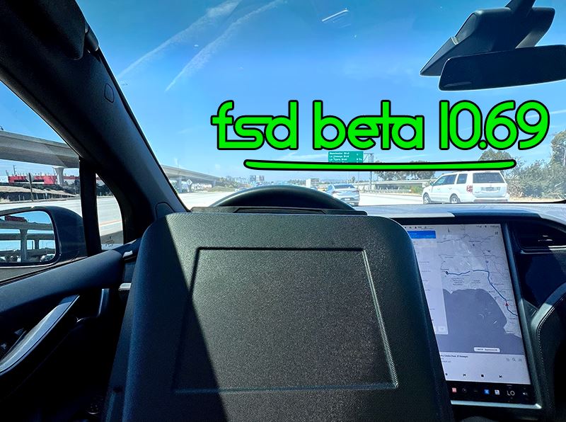 Tesla Rolls Out FSD Beta 10.69