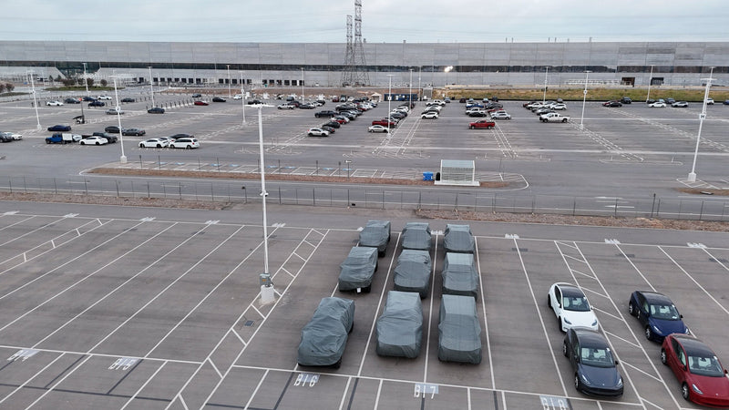 Tesla's Cybertruck Sighting at Giga Texas: Could These Be The First Deliveries?