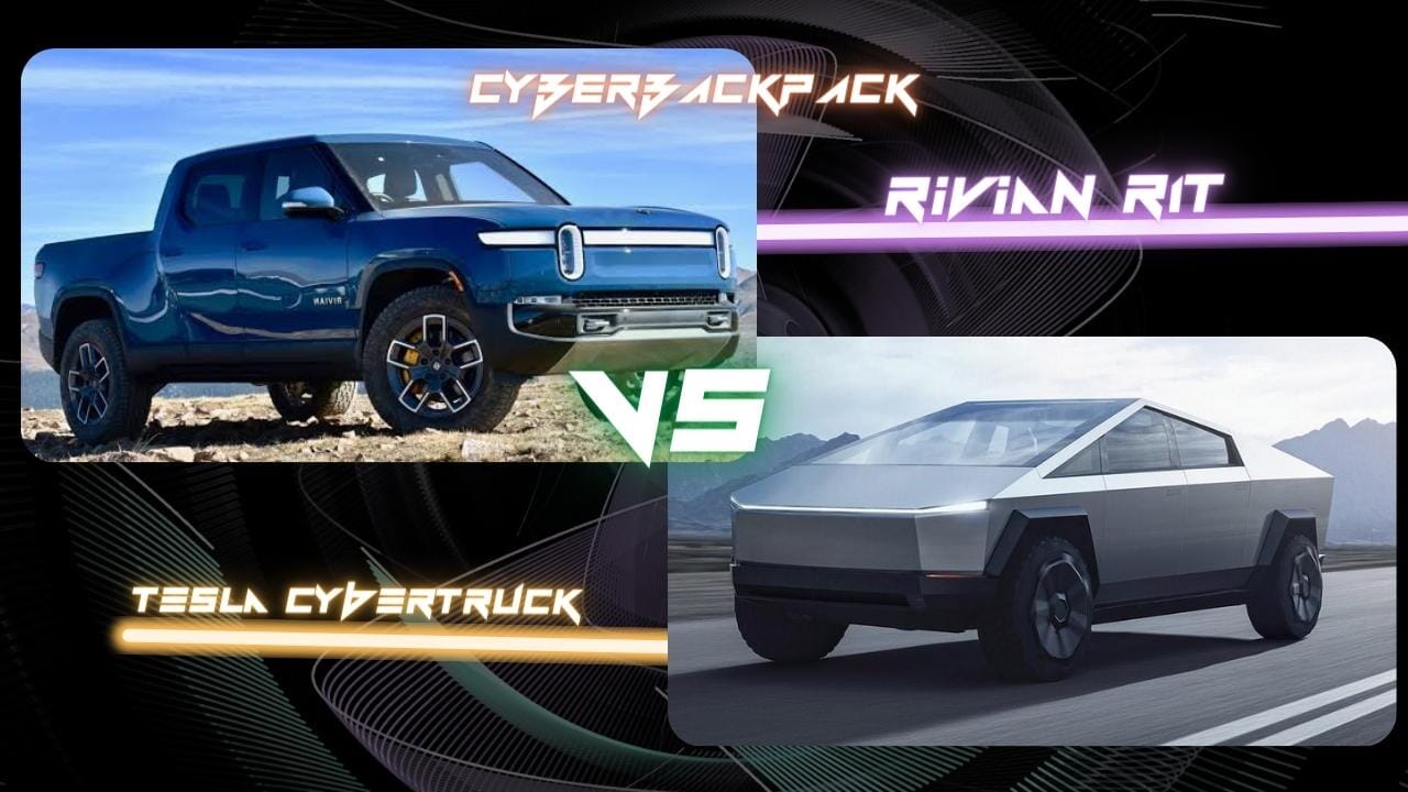 TRUCK COMPARISON: How Does the RIVIAN R1T COMPARE to the TESLA CYBERTRUCK?