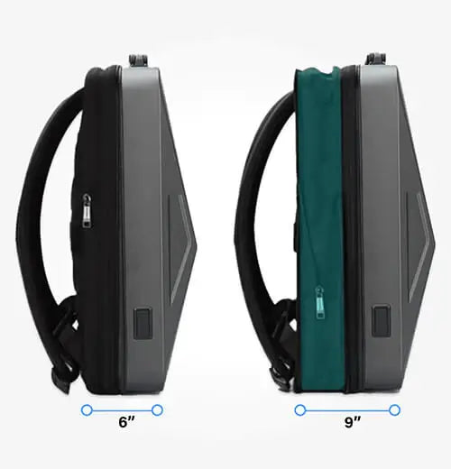 expandable backpack