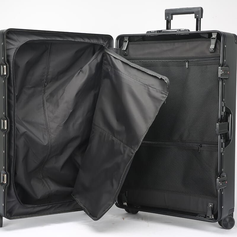 CyberLuggage Checked Suitcase Luggage in Gray Luggage Cyberbrands 